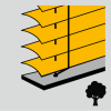 Holzlamellenstoren